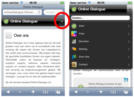 onlinedialogue_iphone_screenshot