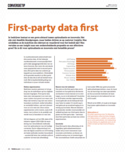 First Party Data First